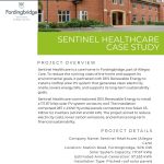 Sentinel Healthcare solar installation by DES Renewable Energy