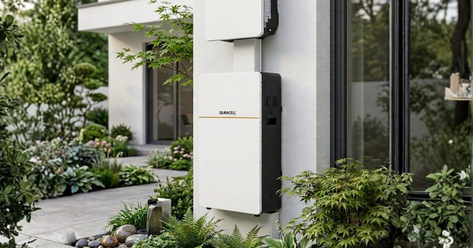 Duracell Energy Dura16 home battery with Dura-i hybrid inverter