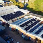 Case Studies TransDev Poole solar installation across three factory roofs by DES Renewable Energy